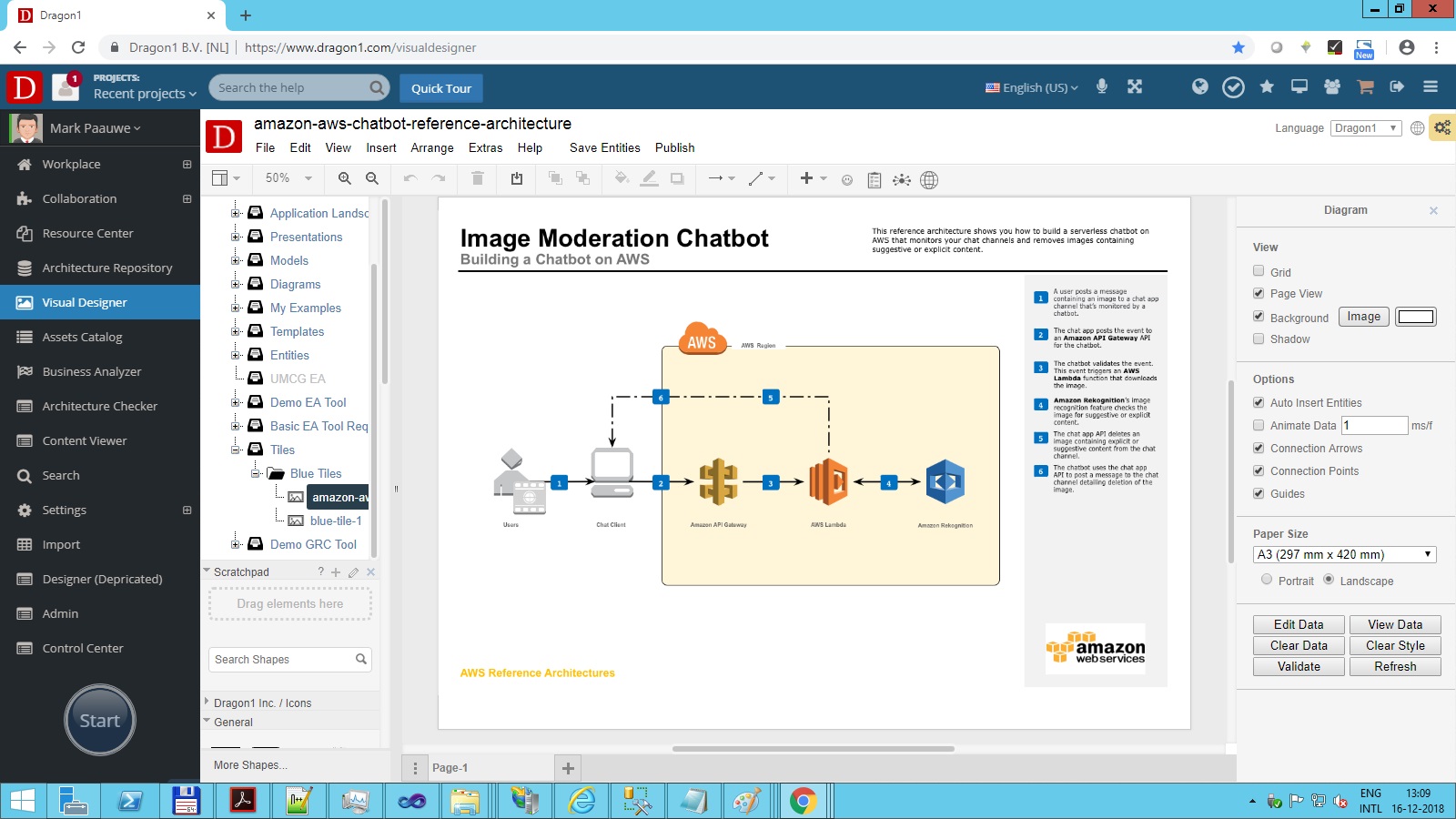 amazon aws chatbot reference architecture