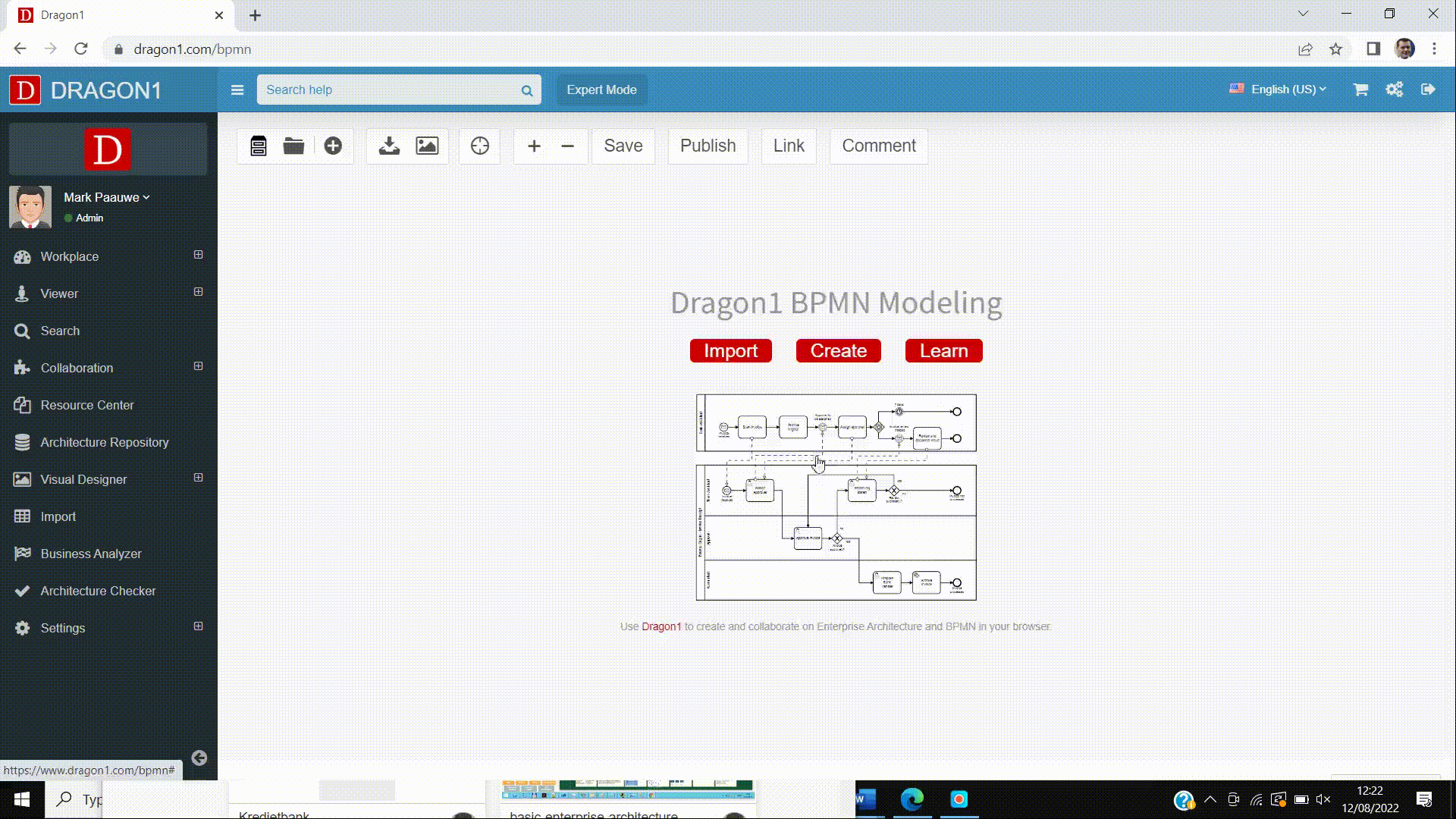 bpmn editor