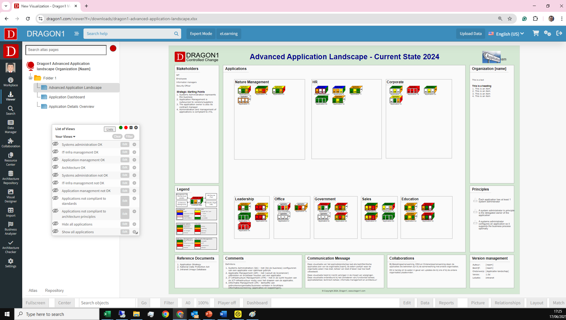 Image of Advanced Application Landscape