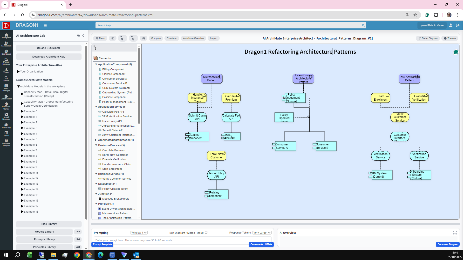 Diagramm, das die drei zentralen Refactoring-Muster illustriert