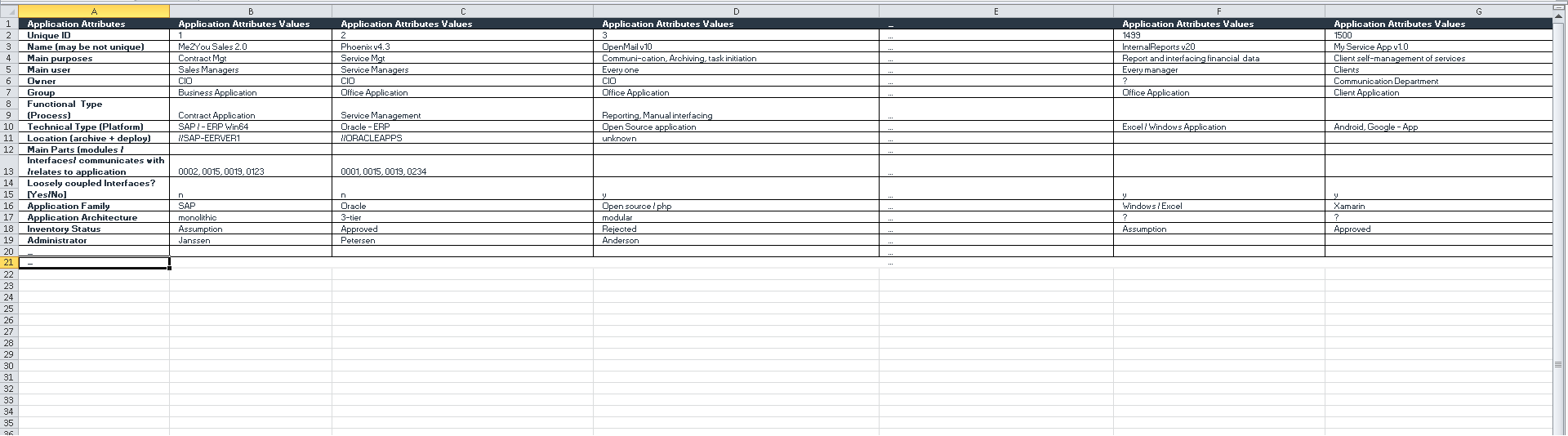 application-rationalization-excel-template