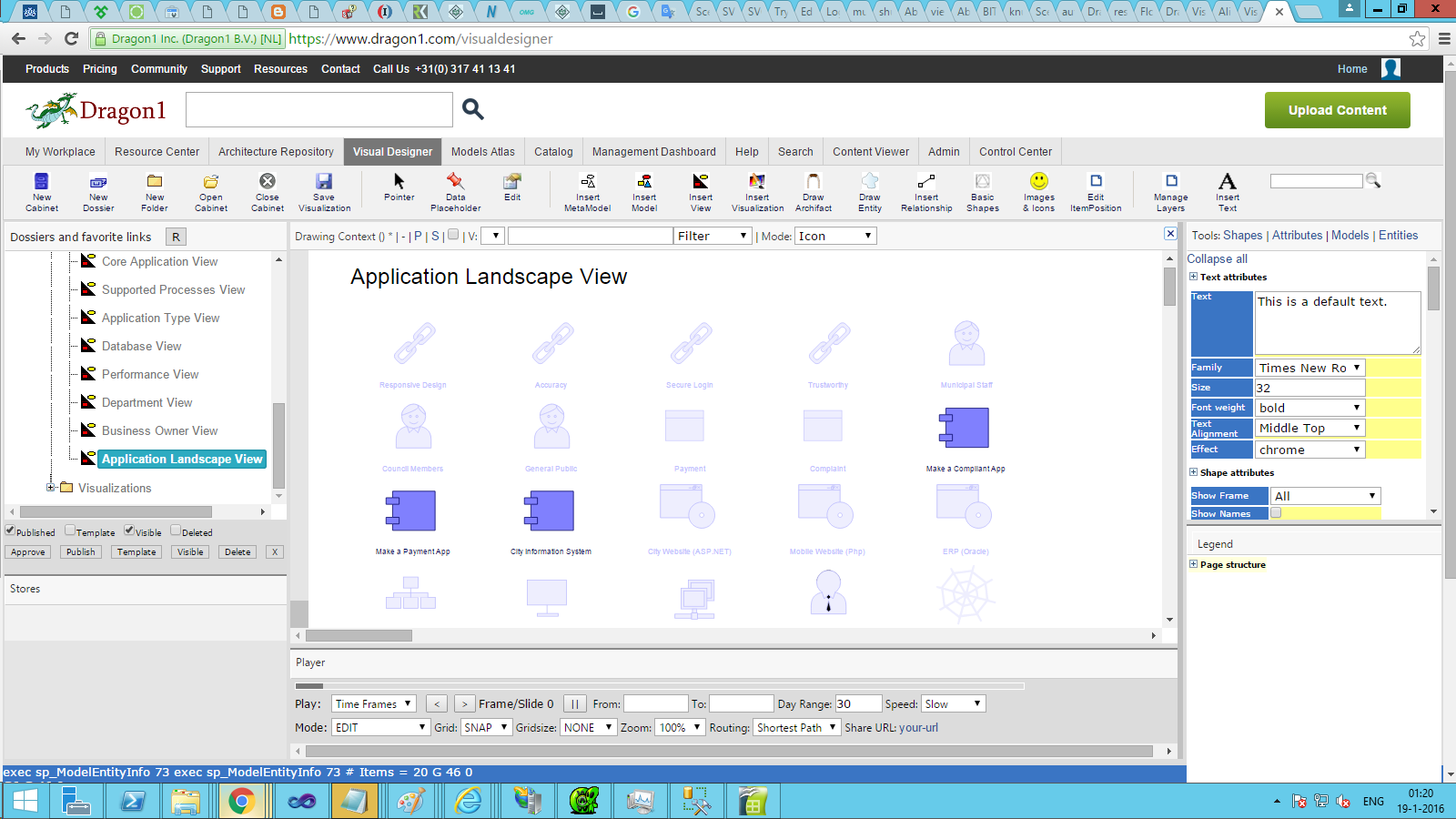 Dynamic Views for Enterprise Architecture - Dragon1