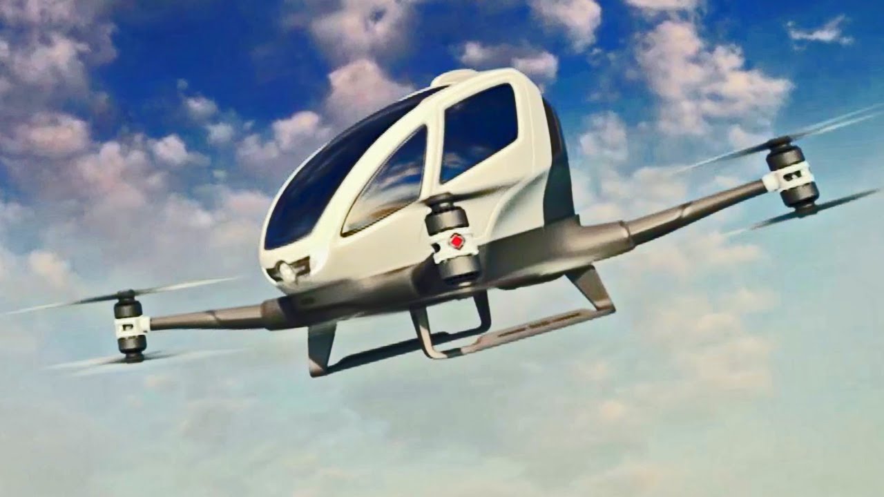 Ehang - Flying Car Drone Becoming a Pilot
