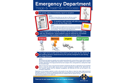 Triage and Treatment Process Emergency Department